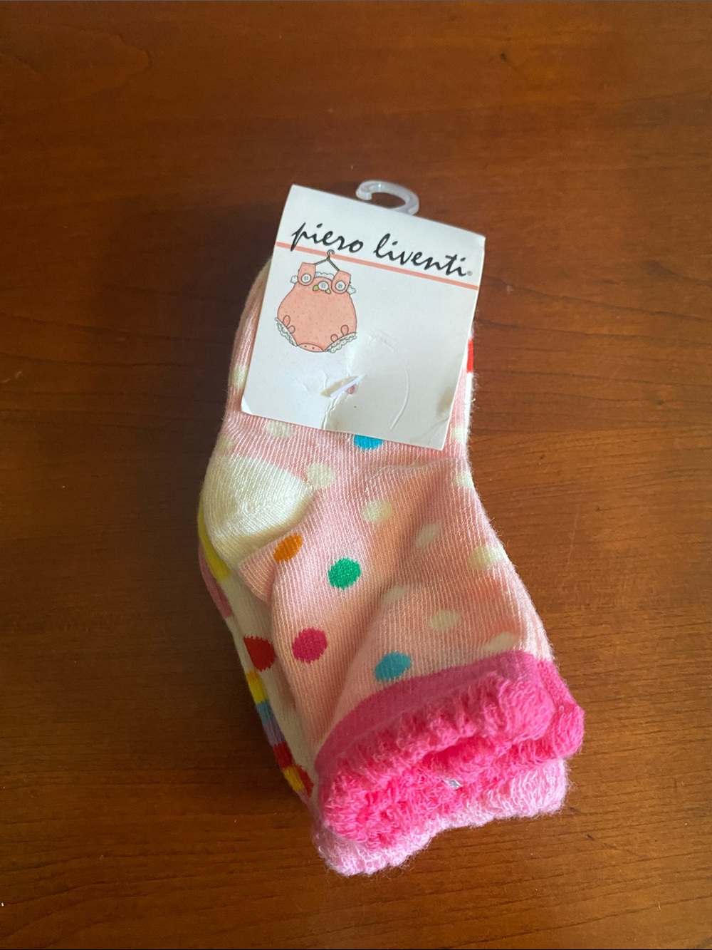 Baby girl socks 3 pair 6-12 M NWT